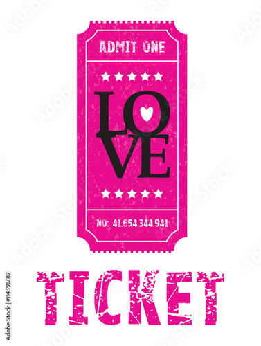 pick love ticket
