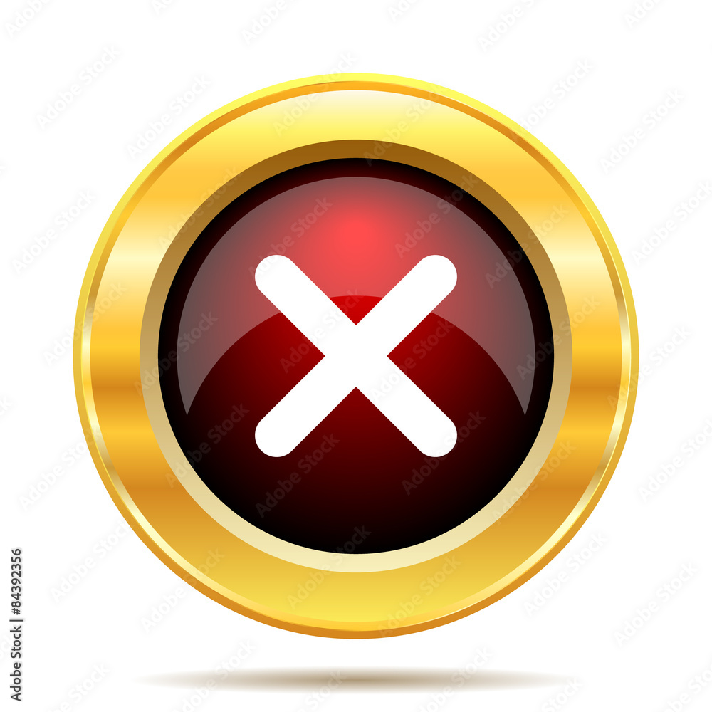 Obraz premium X close icon