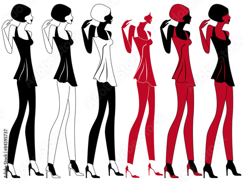 Graceful model in six embodiments