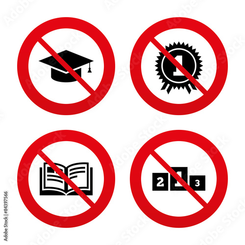 Free Download Graduation icons. Education book symbol. - GFXLoad