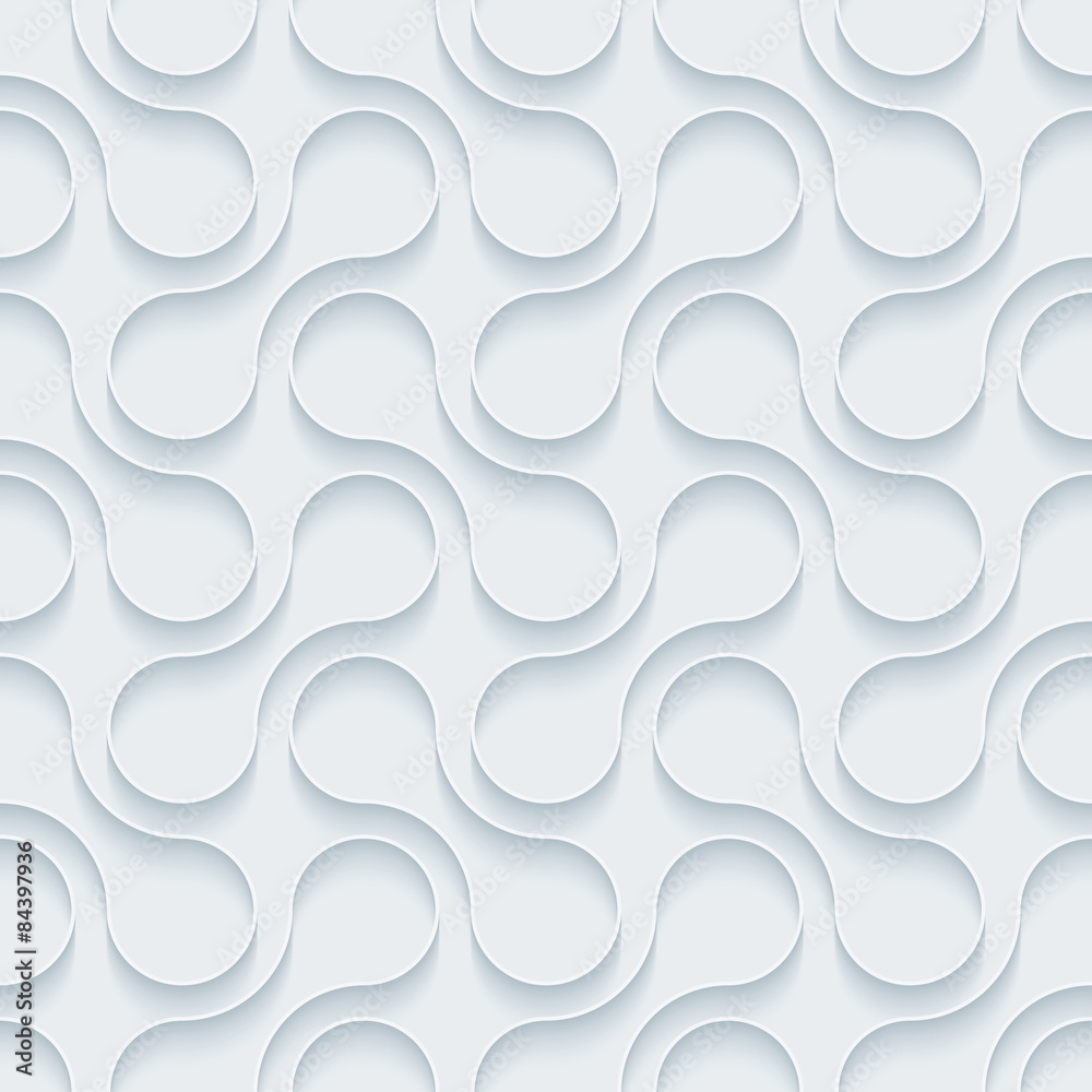 White paper with outline extrude effect. Abstract 3d seamless background. Halftone vector EPS10. White paper with outline extrude effect. Abstract 3d seamless background. Halftone vector EPS10.