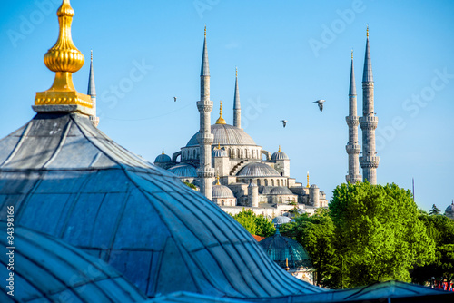 Photography Blue mosque in Istanbul