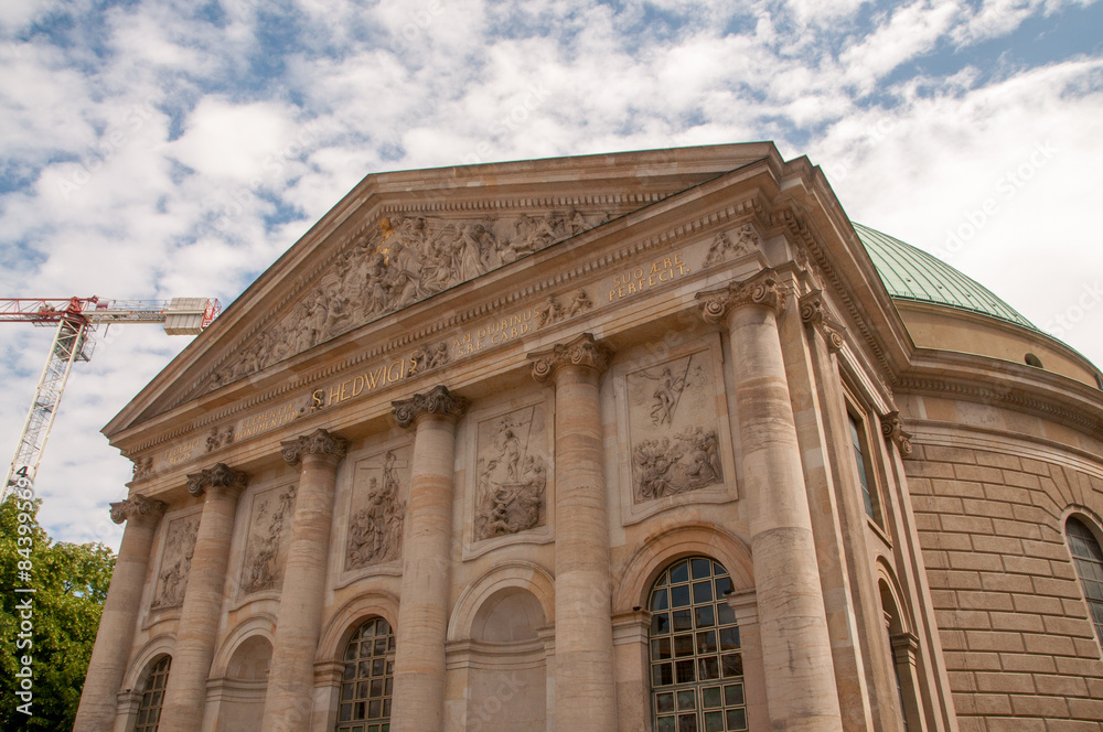 Obraz premium St.-Hedwigs-Kathedrale Berlin