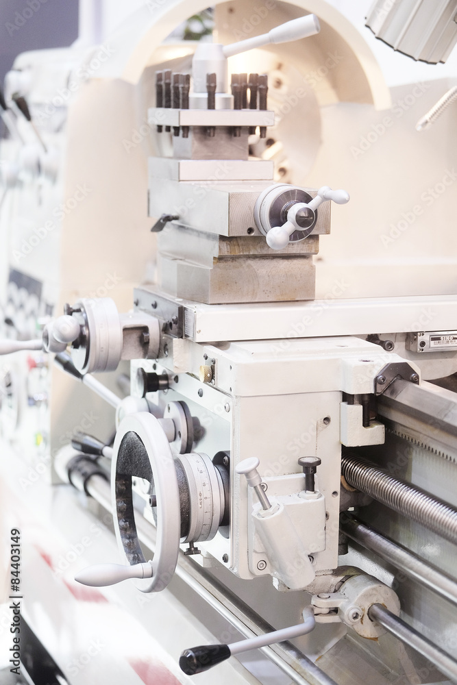 The image of metal-working machine The image of metal-working machine