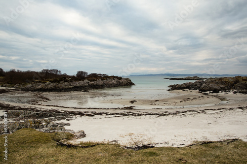 Beach at Arisaig, on the west coast of Scotland
