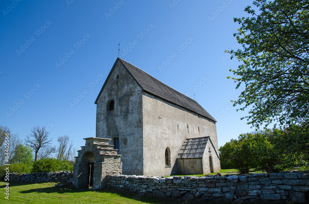 Ancient swedish church