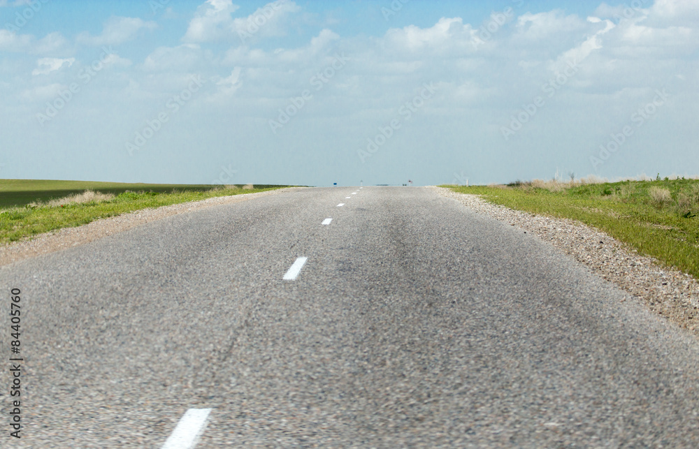 Fototapeta premium asphalt road