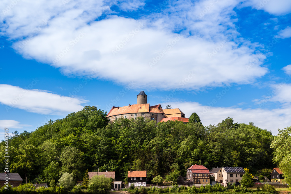 Fachwerkhäuser Burg Schönfels