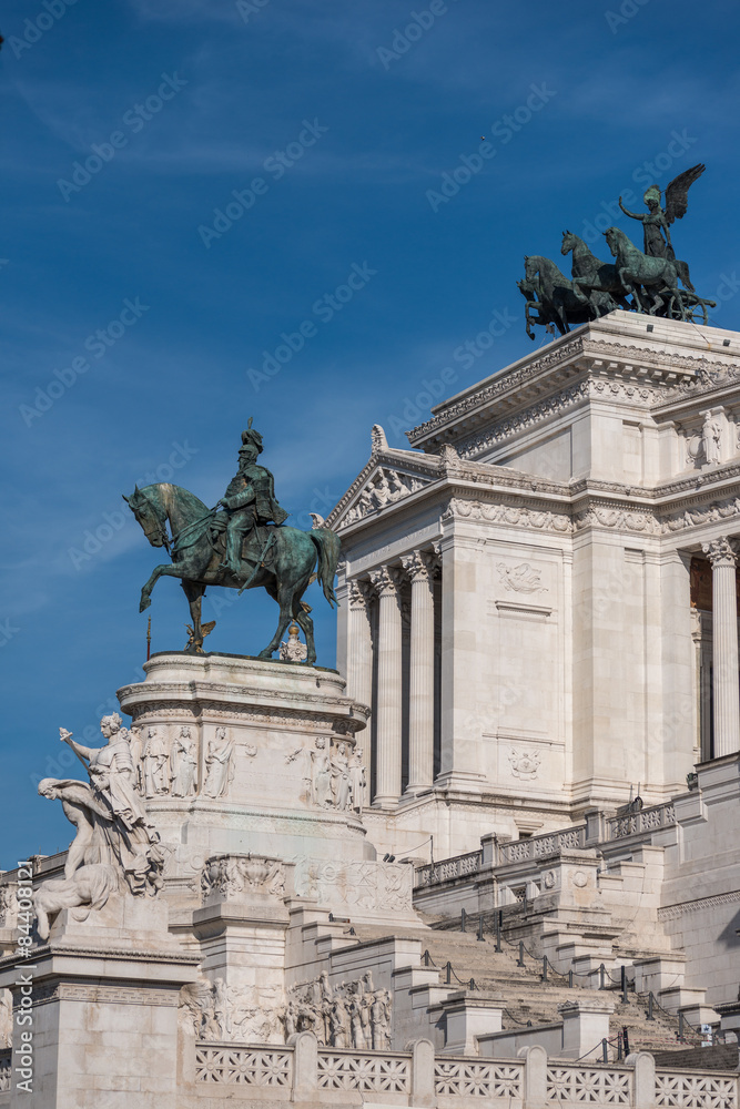 Das Monumento Nazionale a Vittorio Emanuele II in Rom, Vittoriano