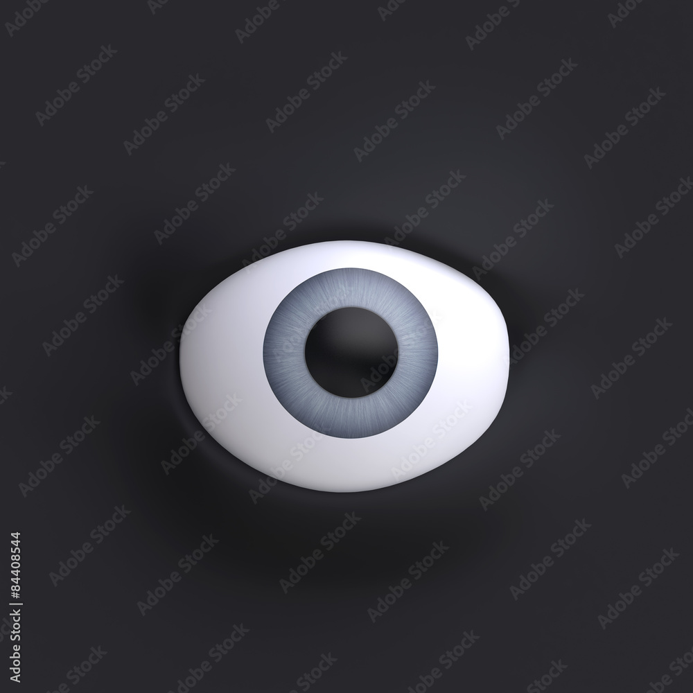 Cartoon eyes element face for character. 3d illustration. Cartoon eyes element face for character. 3d illustration.
