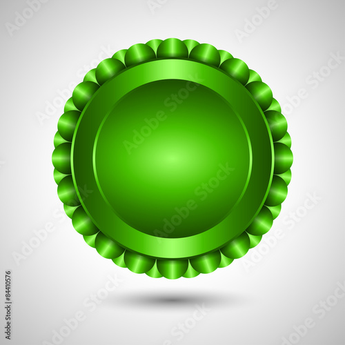 Abstract scale frame or button. Editable vector. Eps 10
