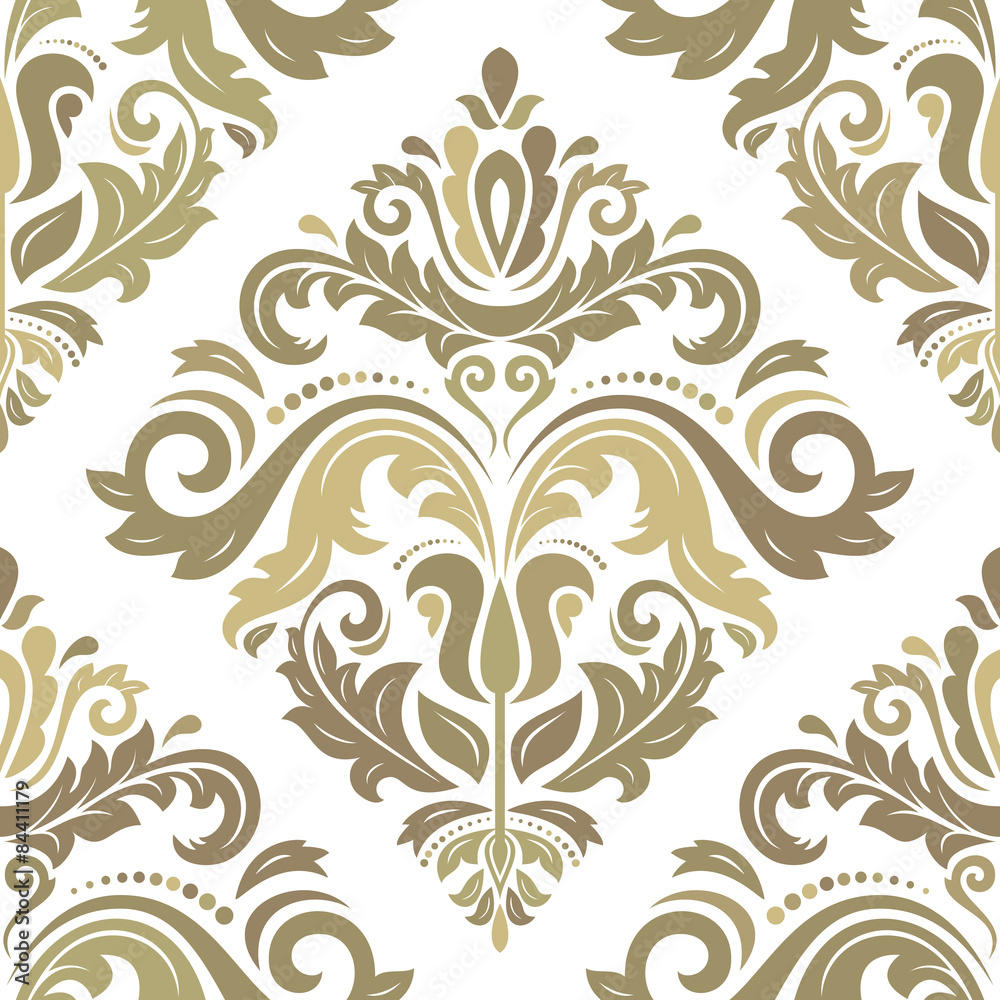 Seamless Orient Vector Background
