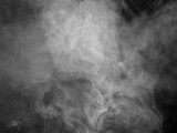 B&w abstract smoke