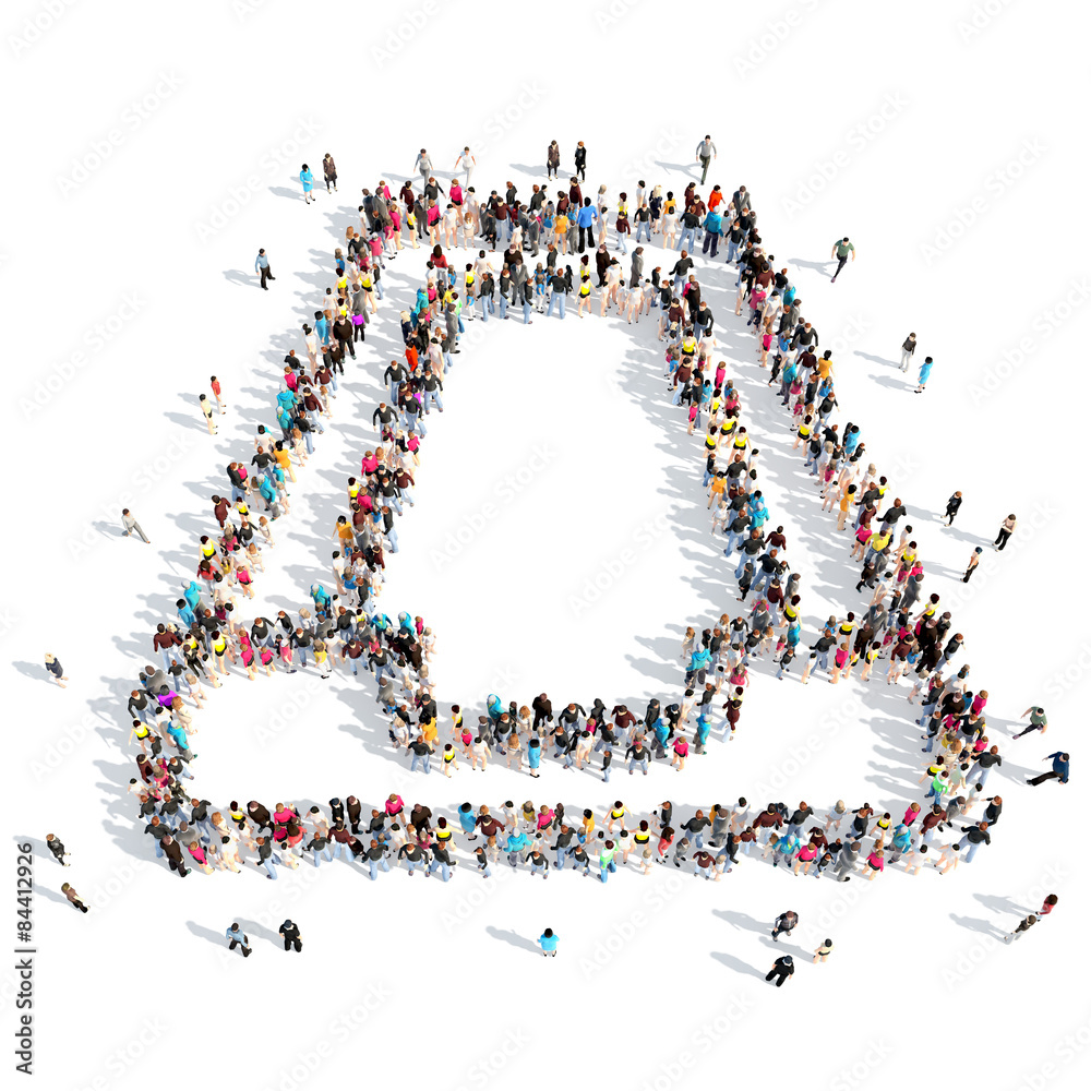people in the shape of a folder. people in the shape of a folder.