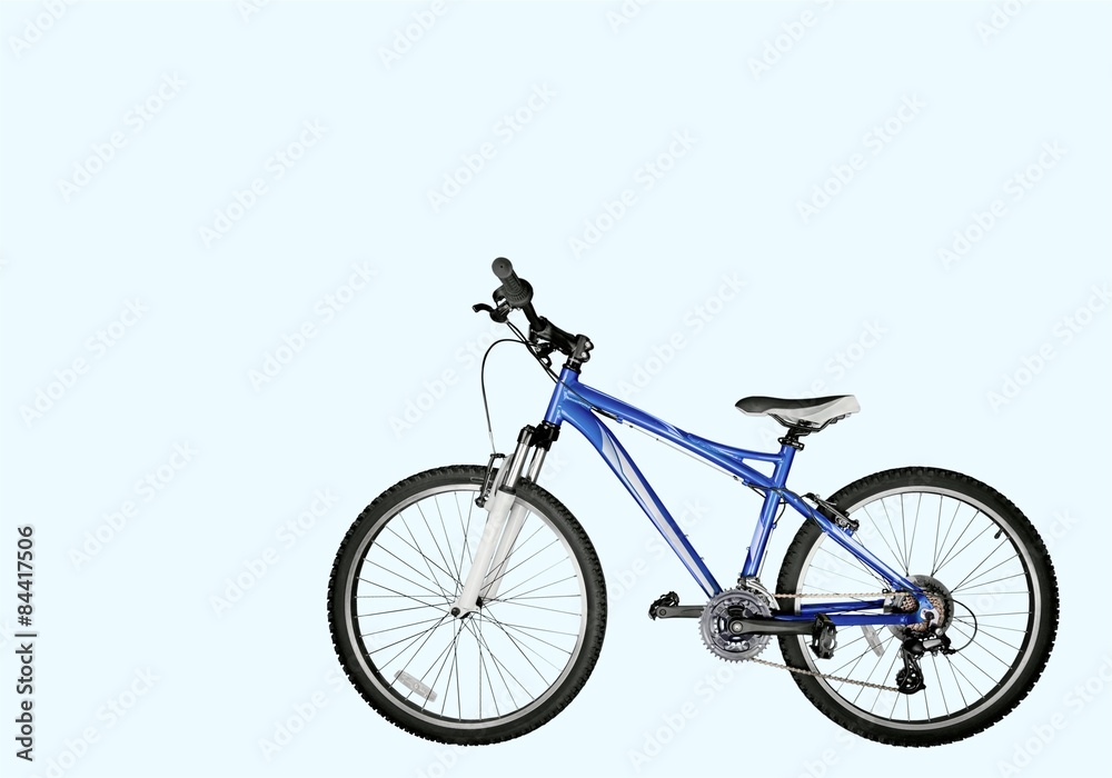 Bicycle, Mountain Bike, Isolated.