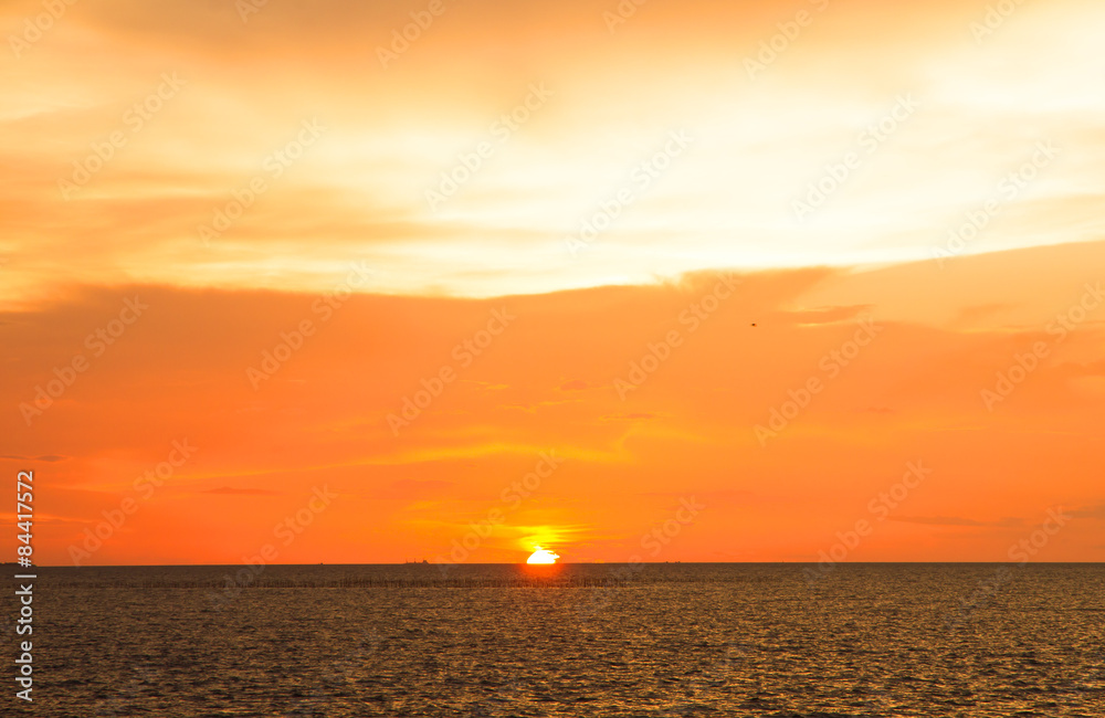 Stock Photo - sunset sky background Stock Photo - sunset sky background