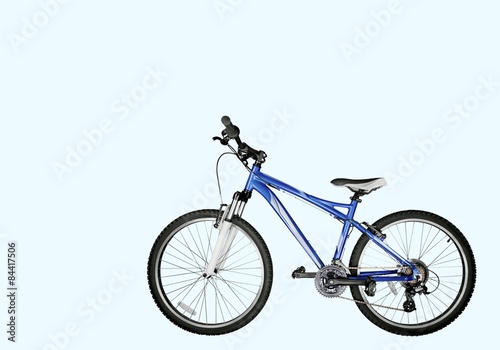 Fototapeta Naklejka Na Ścianę i Meble -  Bicycle, Mountain Bike, Isolated.