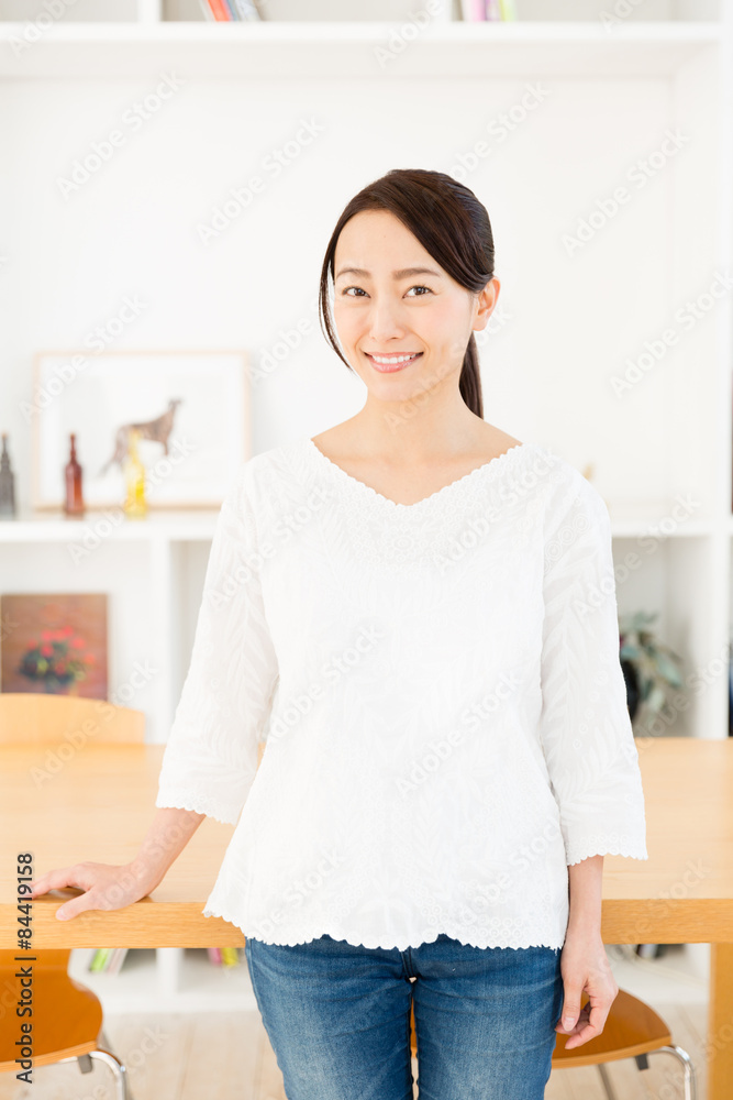 young asian woman lifestyle image