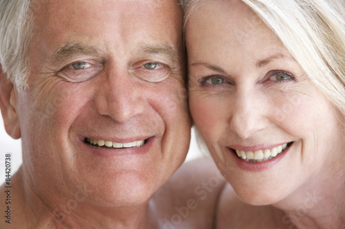 Portrait Of Smiling Senior Couple
