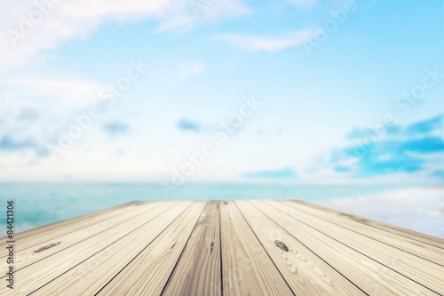Obraz na plátně Background, pier, dock.