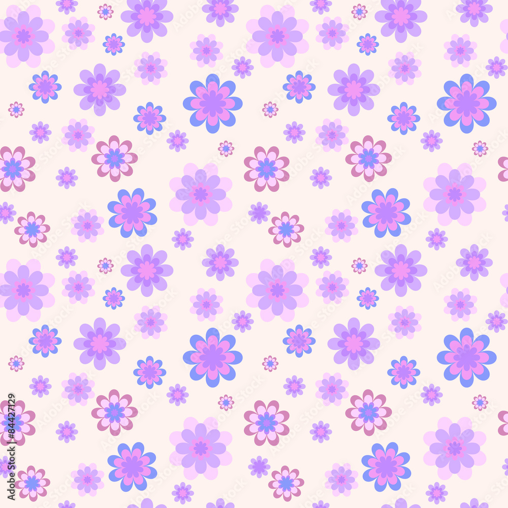 Floral seamless pattern. Floral seamless pattern.
