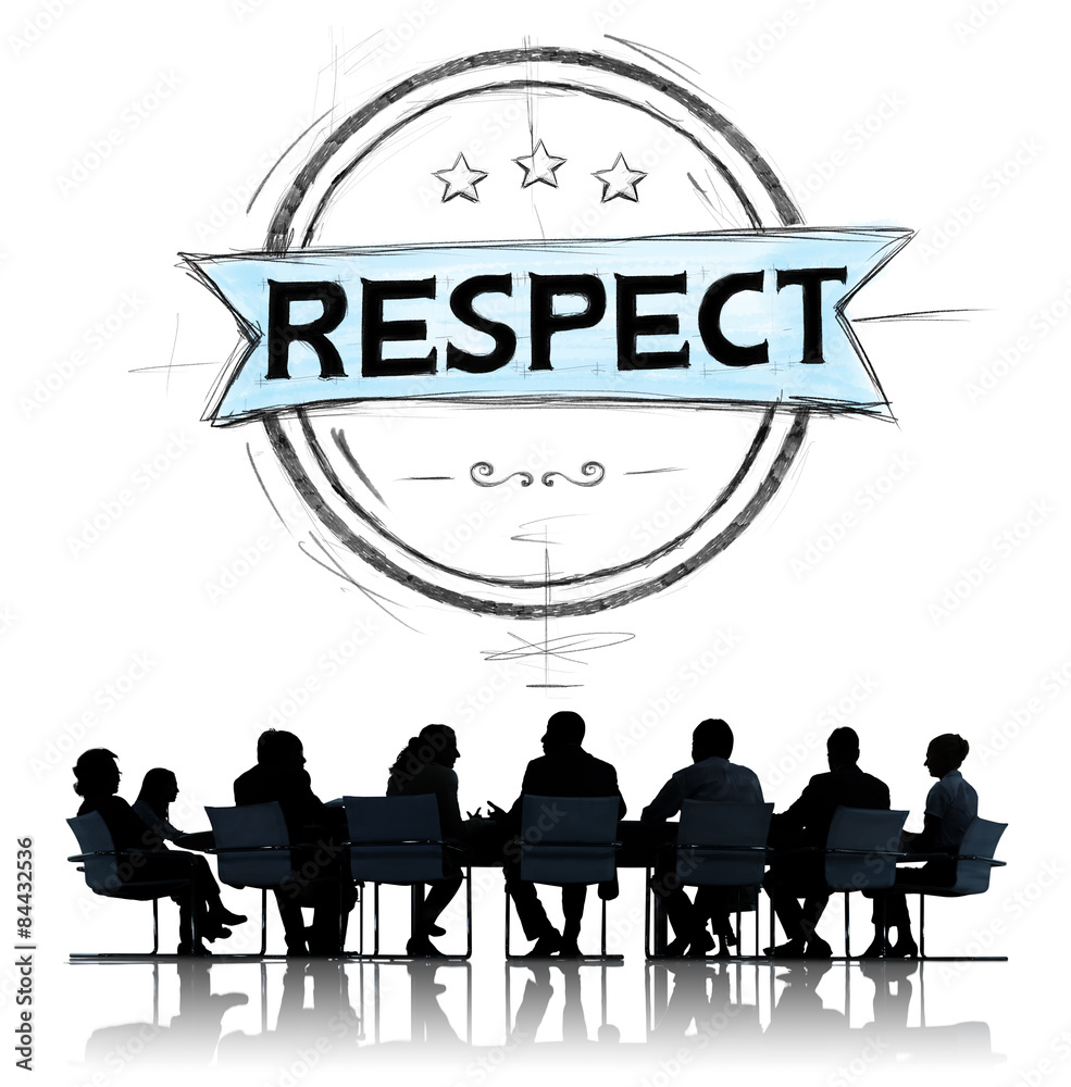 Respect Honesty Honorable Regard Integrity Concept Respect Honesty Honorable Regard Integrity Concept
