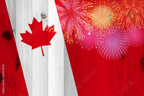 Canada Day (Fireworks and board)