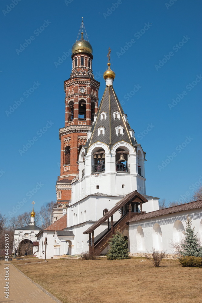 Bell Tower of St. John  Theologian Monastery in Ryazan Region