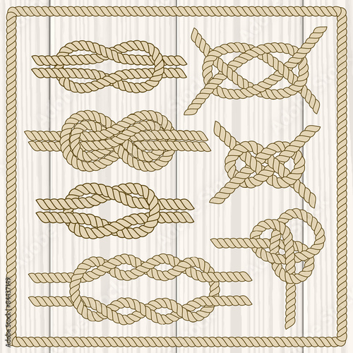 Sailor knot set. 