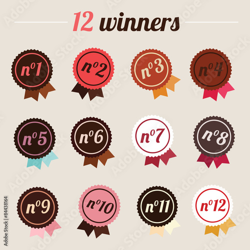 12 winners