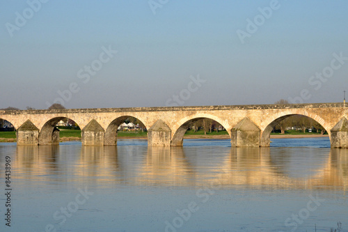 picturesque city of Gien in Loiret