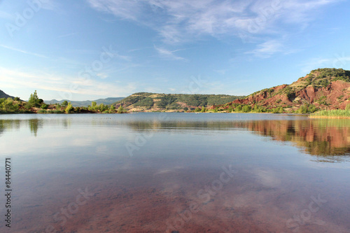 Fototapeta Naklejka Na Ścianę i Meble -  lac salagou, languedoc, france