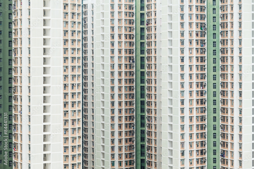 Apartment building in Hong Kong Apartment building in Hong Kong