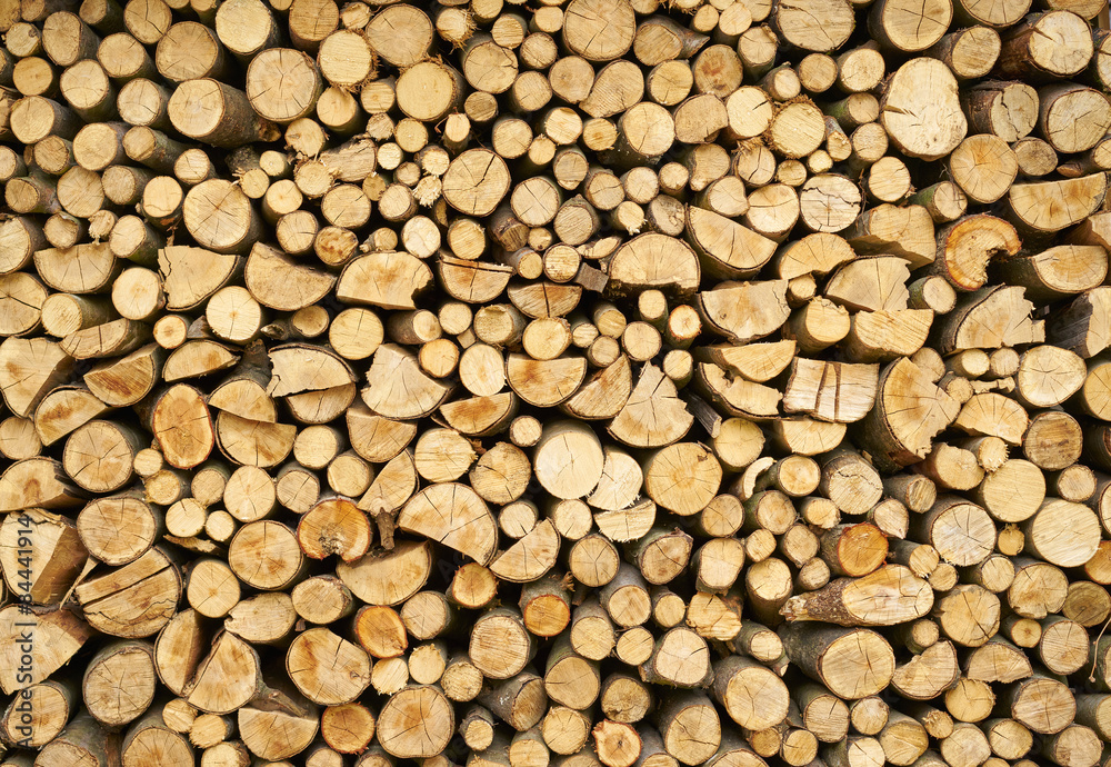 Background of dry stacked firewood logs Background of dry stacked firewood logs