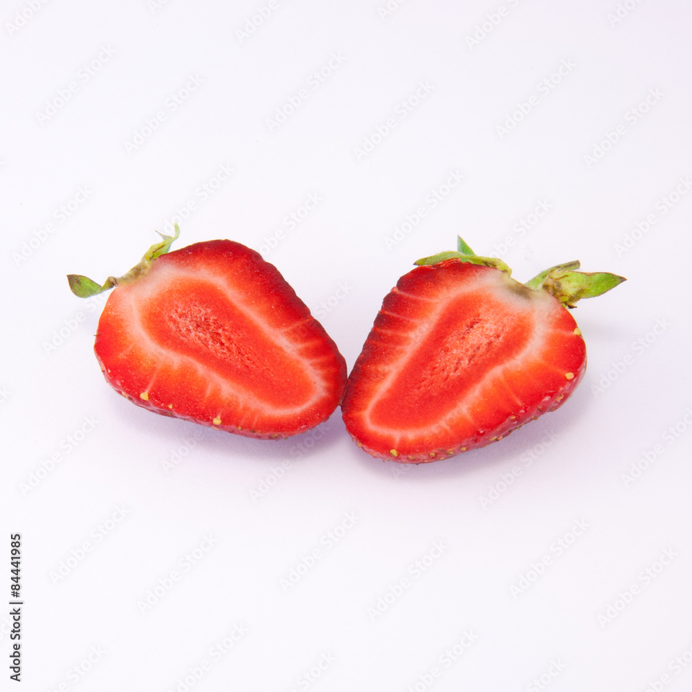 strawberries isolated on white strawberries isolated on white