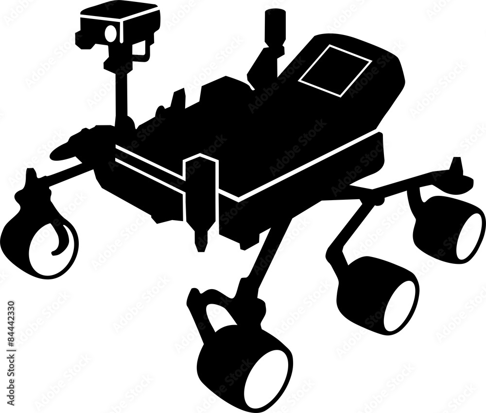 Fototapeta premium mars rover,curiosity