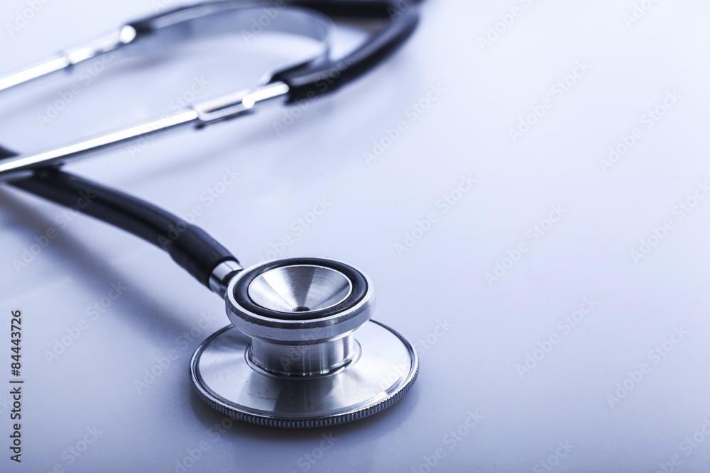 Stethoscope frame, table, medical background. Stethoscope frame, table, medical background.