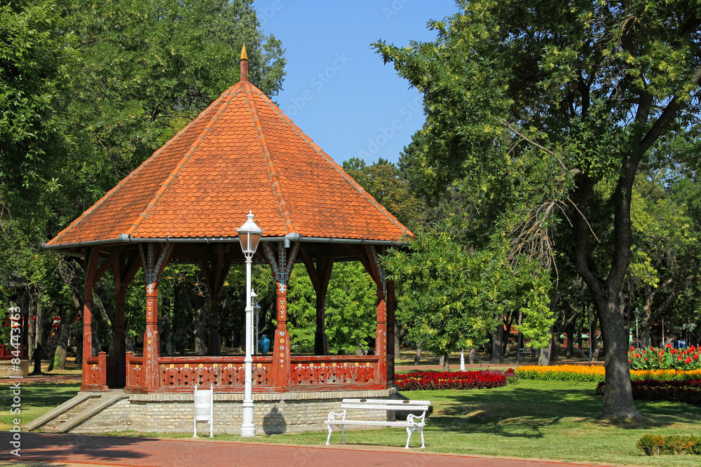 Obraz premium Park gazebo