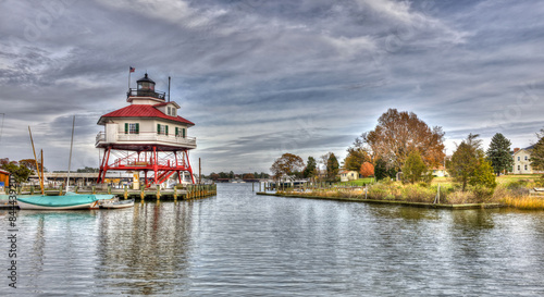 Drum Point Lighthouse in Maryland
