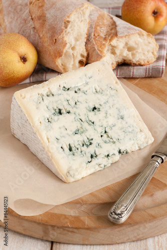 French Bleu D'Auvergne Cheese photo