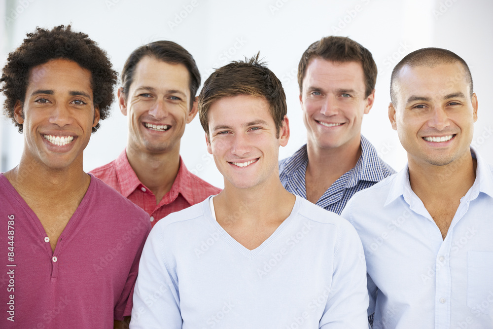 Group Of Businessmen In Casual Dress Group Of Businessmen In Casual Dress