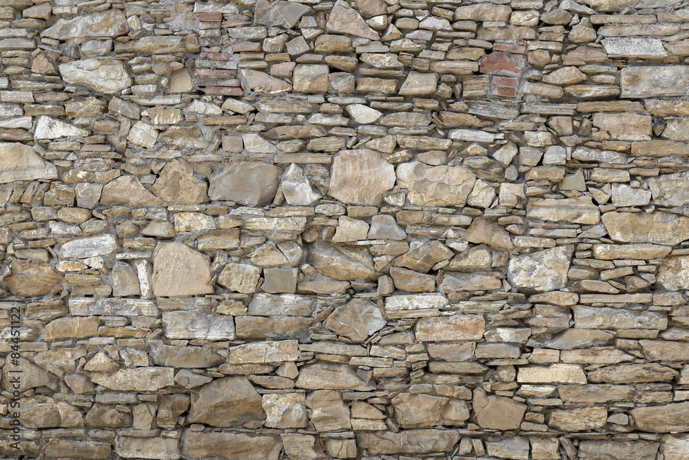 Obraz premium Irregular stone wall