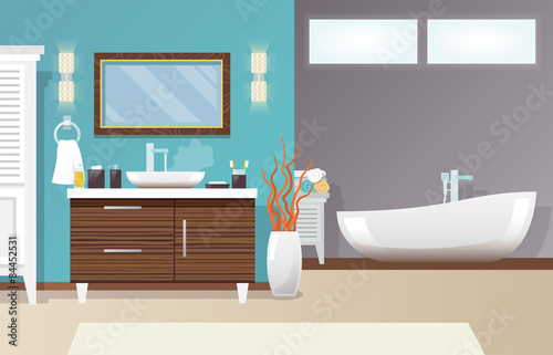 Modern Bathroom Interior