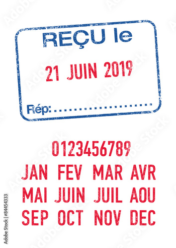 Tampon "Reçu le"