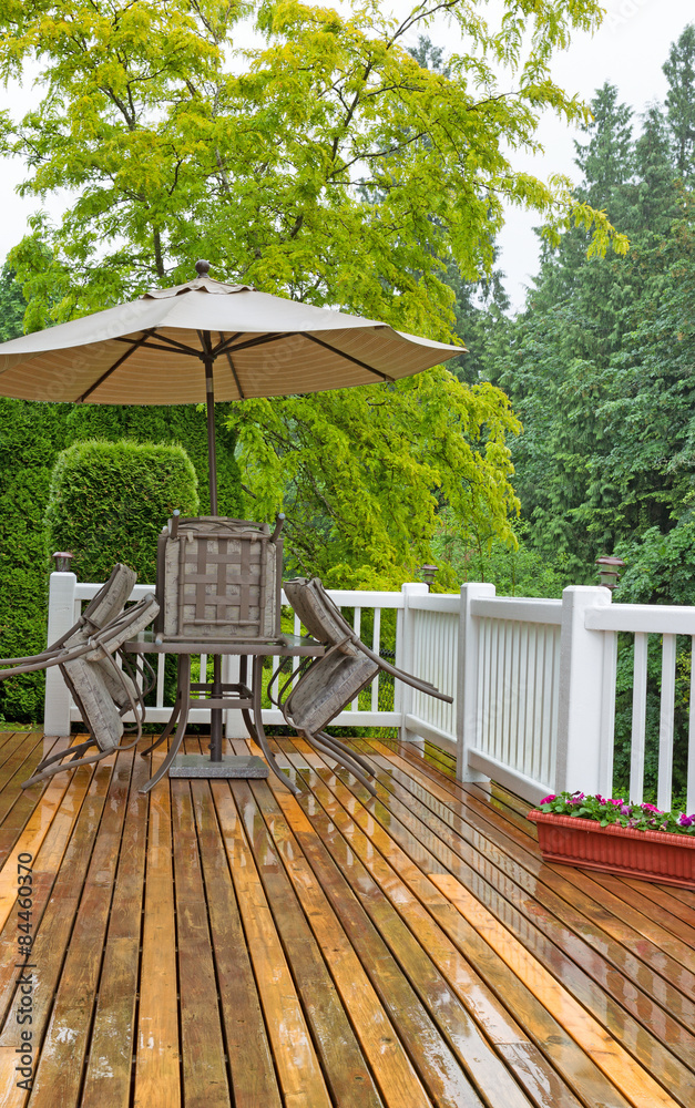 Outdoor patio closed due to poor weather conditions