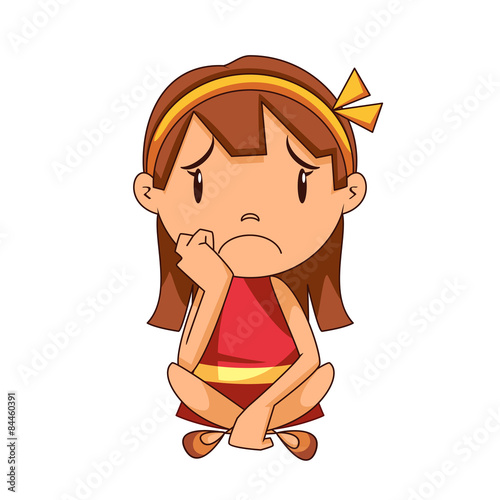 Sad girl
