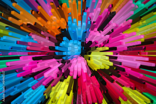 colorful 3D background