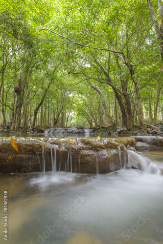 Fototapeta Naklejka Na Ścianę i Meble -  Si Khit waterfall National Park Nakhon Si Thammarat, Thailand.