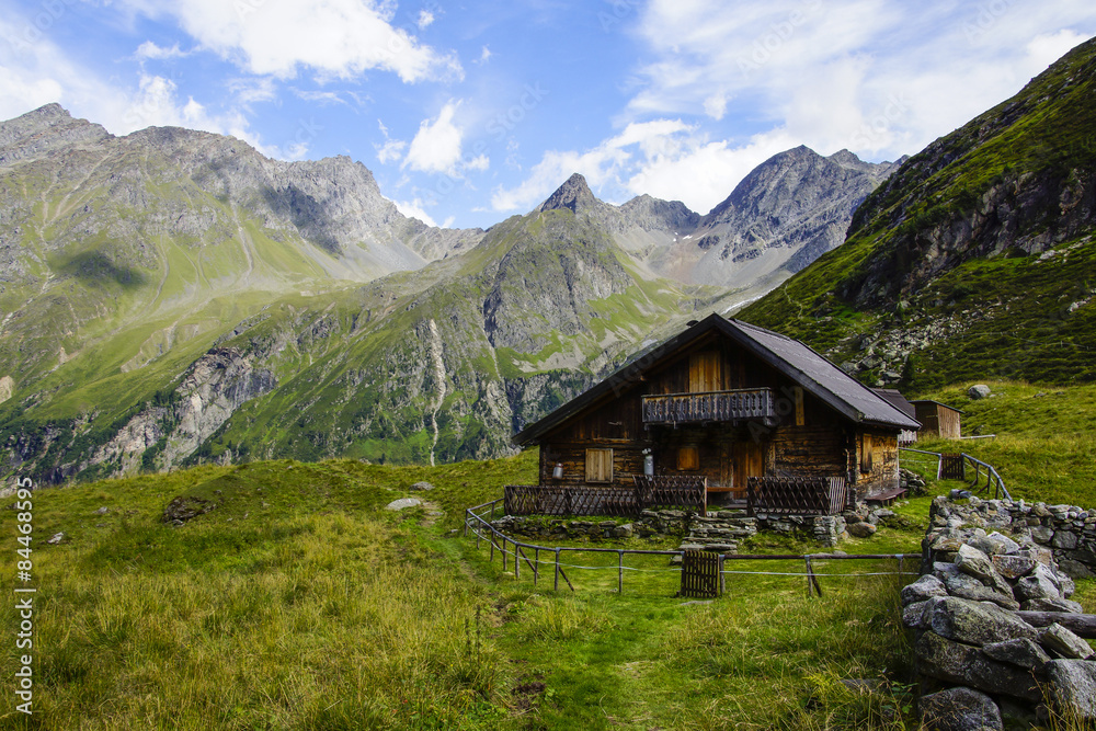 Almhütte
