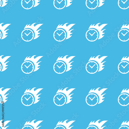 Burning clock straight pattern